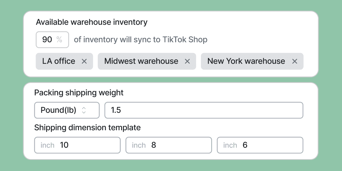 More advanced settings feature in VeriSync